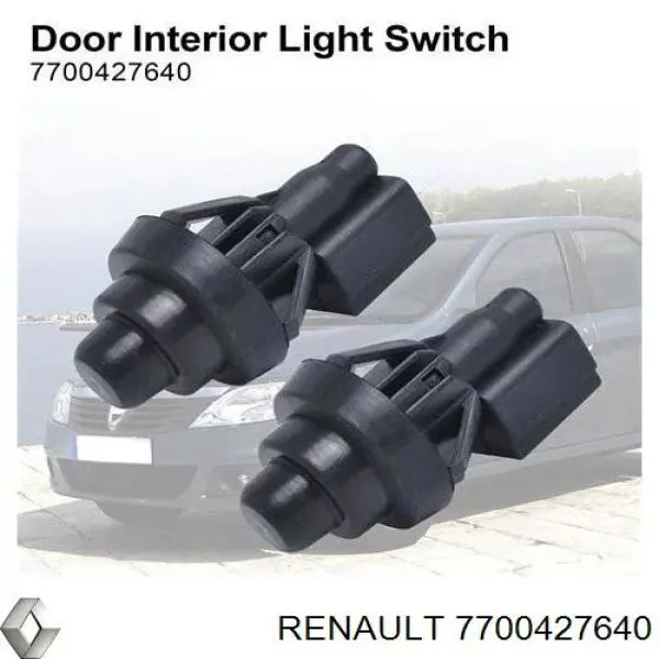 7700427640 Renault (RVI) Interruptor de puerta