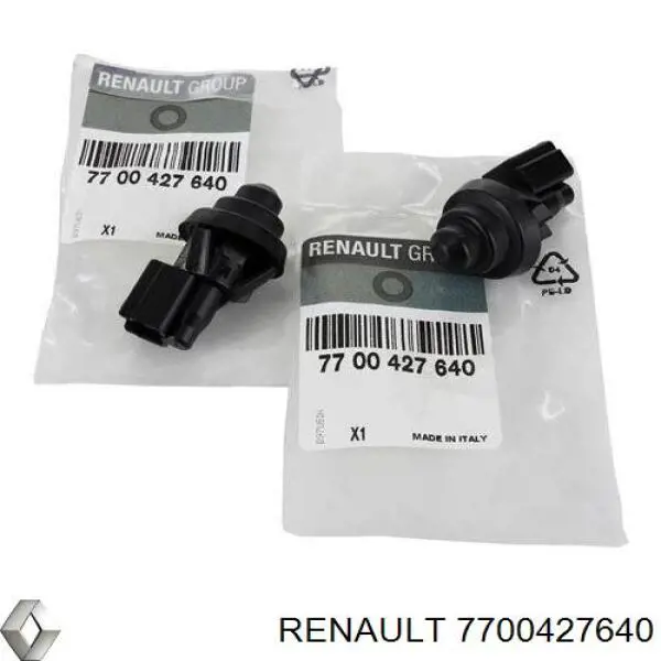 Sensor, Interruptor de contacto eléctrico Renault (RVI) 7700427640