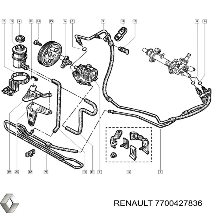  Renault (RVI) 7700427836 precio, desde  