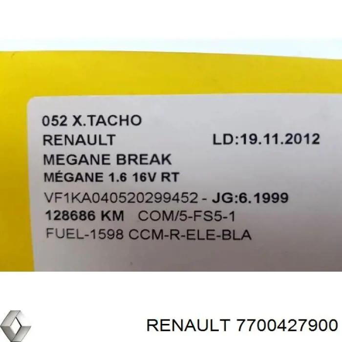  Renault (RVI) 7700427900 precio, desde 56,63 EUR