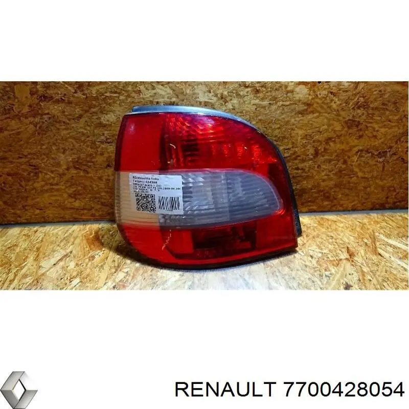 Piloto trasero izquierdo 7700428054 Renault (RVI)