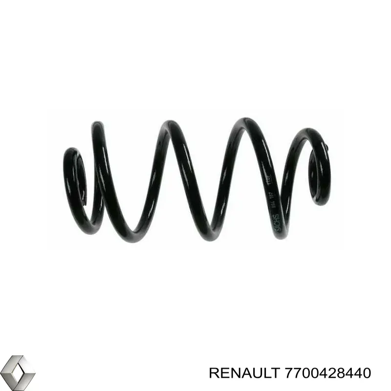 Fuelle, amortiguador delantero para Renault Clio (B, C, B01)