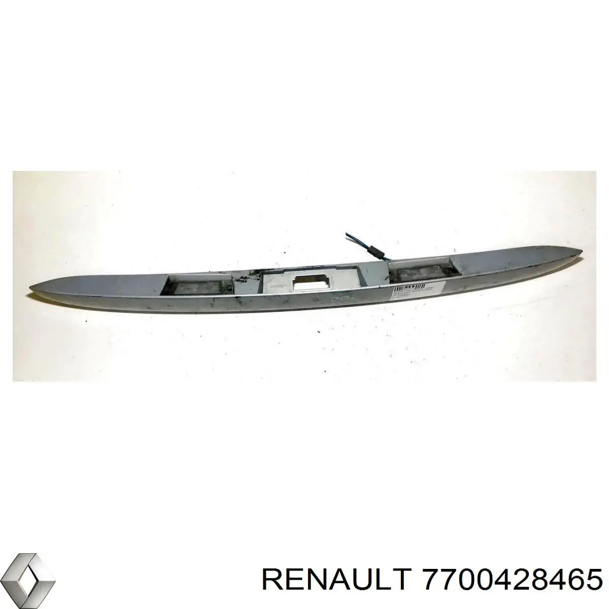 Lampara de matricula Renault (RVI) 7700428465 precio, desde 39,20 EUR