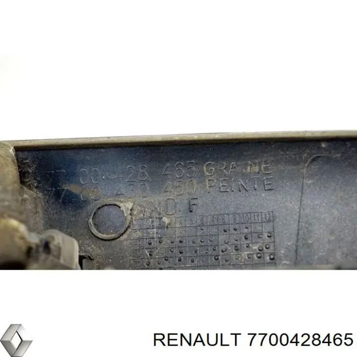 Comprar 7700428465 Renault (RVI) Luz matricula