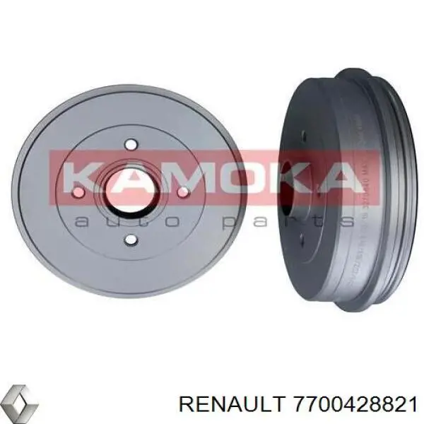7700428821 Renault (RVI) Tambor de freno trasero