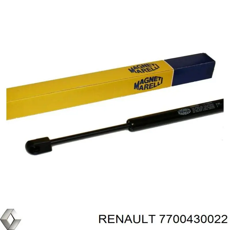 Amortiguador de vidrio de portón trasero (puerta trasera 3/5) Renault (RVI) 7700430022 precio, desde 16,21 EUR