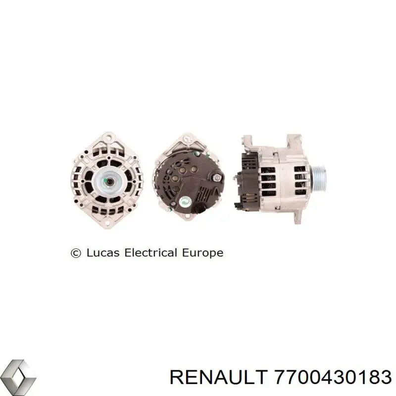 Comprar 7700430183 Renault (RVI) Dynamo