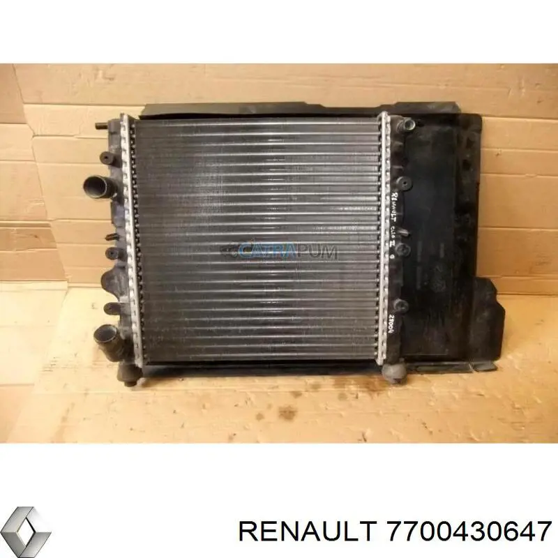 7700430647 Renault (RVI) radiador refrigeración del motor