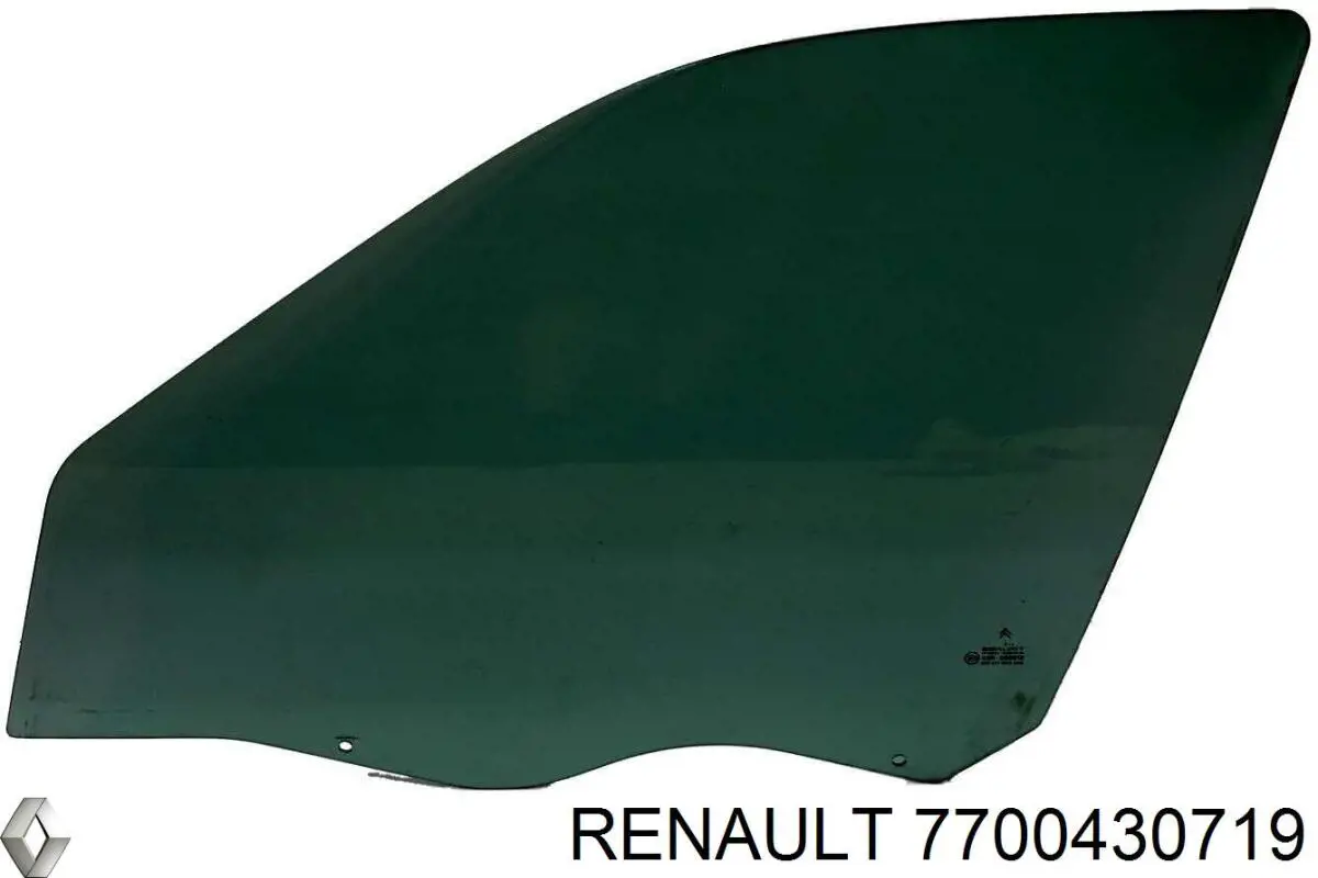7700430719 Renault (RVI) Cristal de puerta trasera izquierda