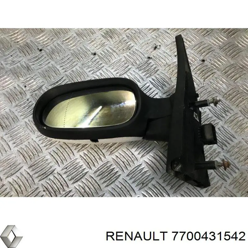 Espejo de retrovisor izquierdo 014092 Renault (RVI)