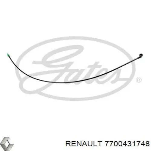 Tubo De Combustible, Filtro Hasta La Bomba para Renault Clio (LB0, LB1, LB2)