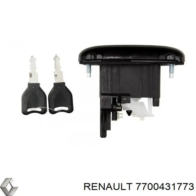 7700431773 Renault (RVI) cilindro de cerradura de maletero