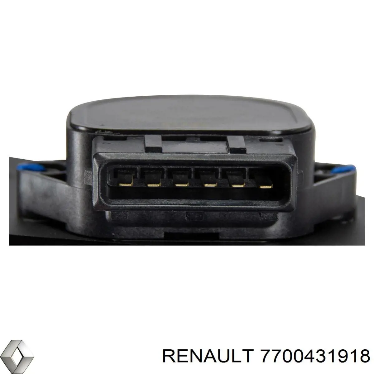 Sensor de posición del pedal del acelerador Renault (RVI) 7700431918