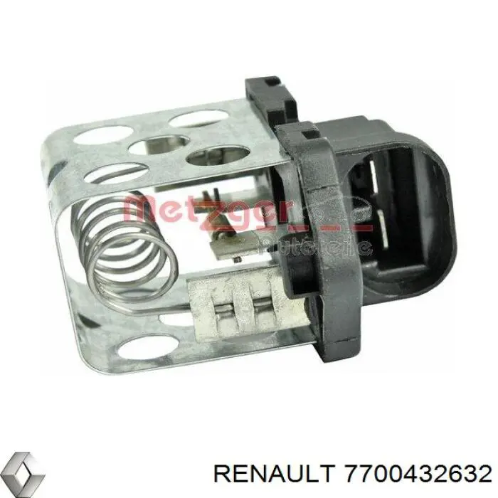 Resistencia de motor, ventilador aire acondicionado para Renault Megane (LA0)