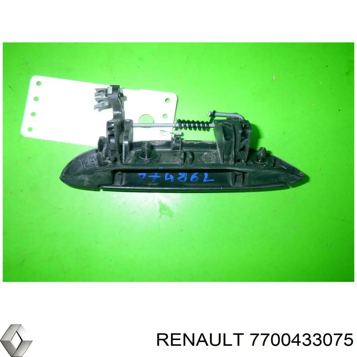 Comprar 7700433075 Renault (RVI) Manija exterior de puerta izquierda delantera/trasera
