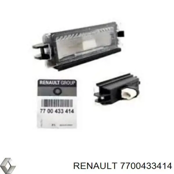 Lampara de matricula Renault (RVI) 7700433414 precio, desde 16,09 EUR