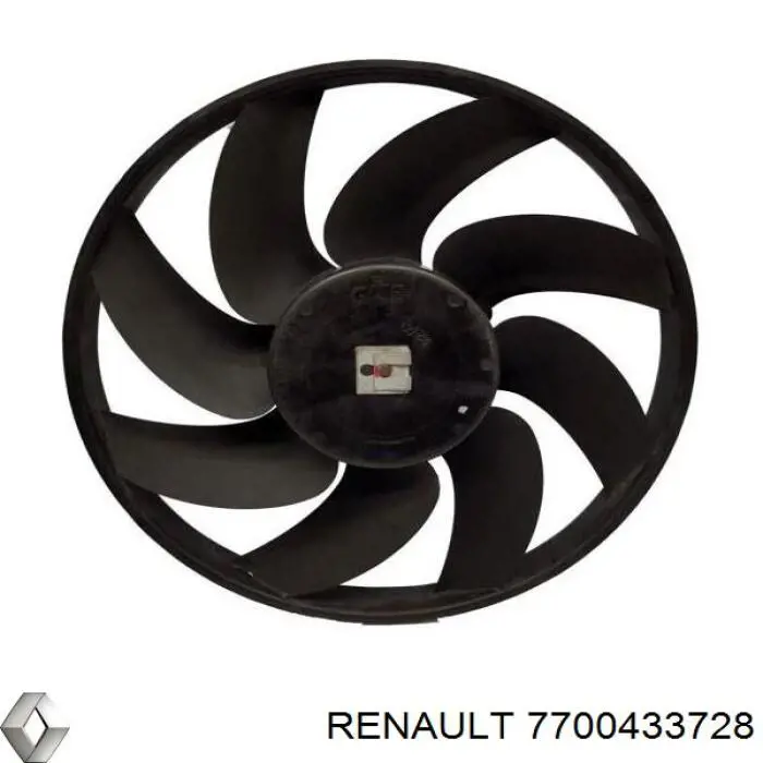 Bastidor radiador 7700433728 Renault (RVI)