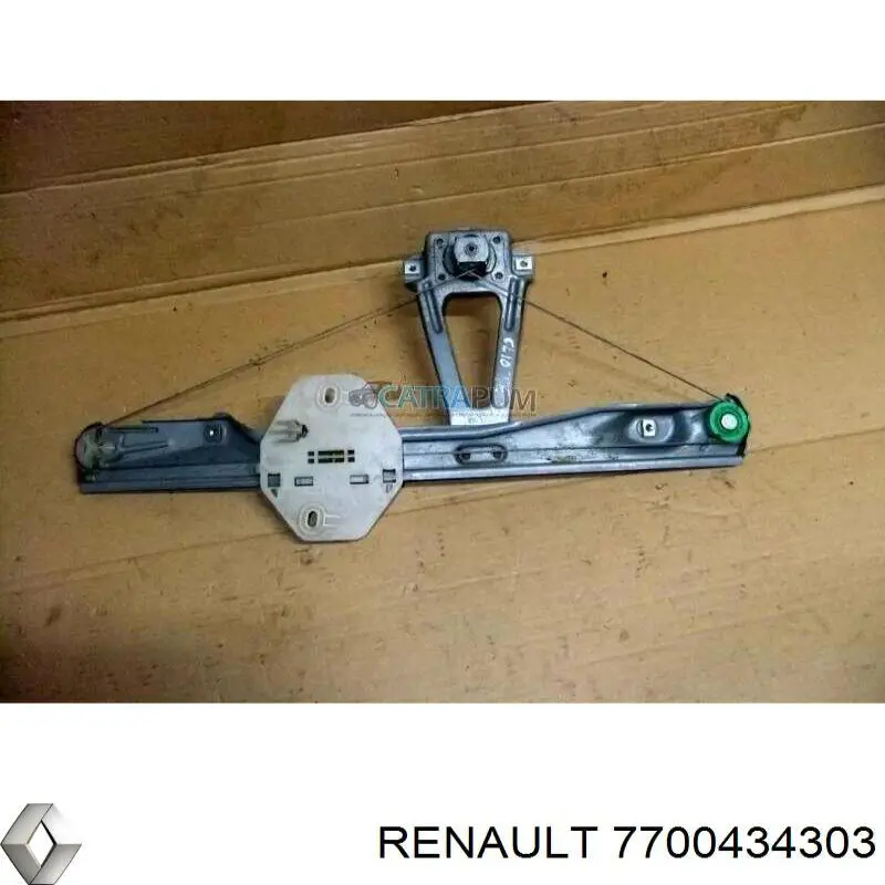 Mecanismo alzacristales, puerta trasera izquierda para Renault Clio (LU)