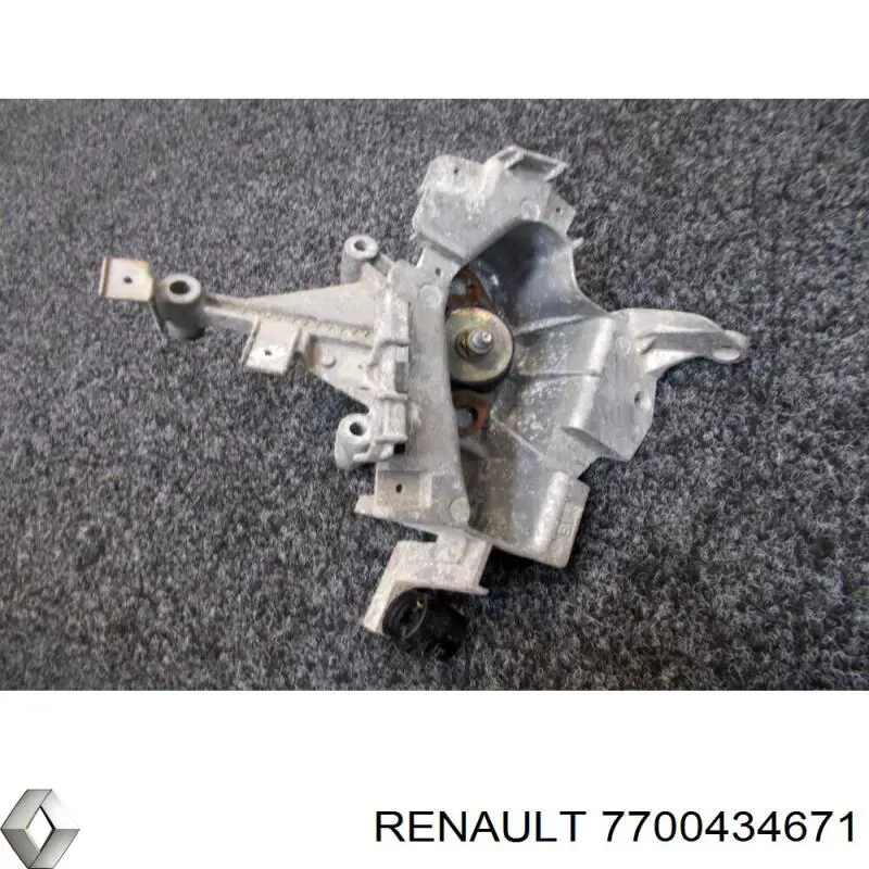 Soporte del soporte izquierdo del motor Renault (RVI) 6001543537