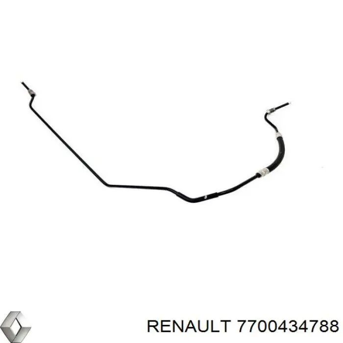 Tubo de freno trasero derecho para Renault Scenic (JA0)