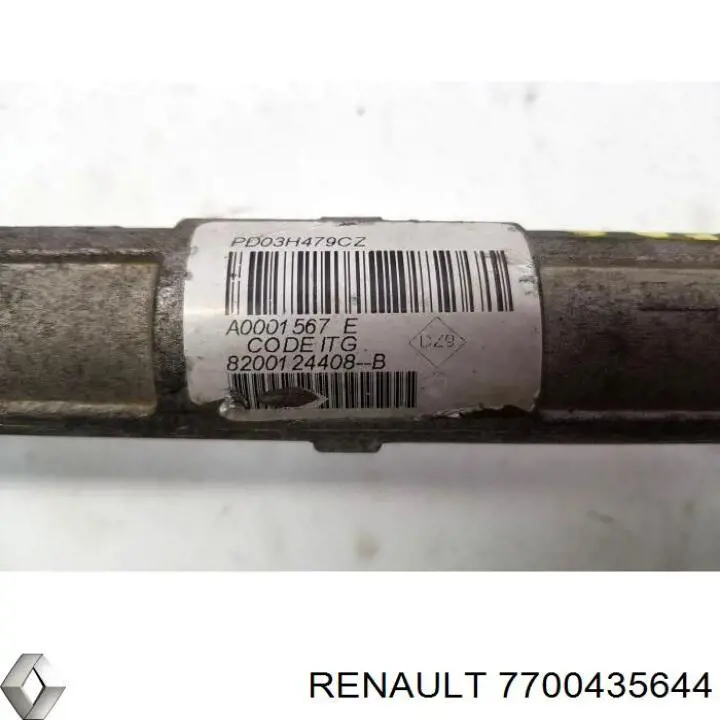 Comprar 7700435644 Renault (RVI) Cremallera