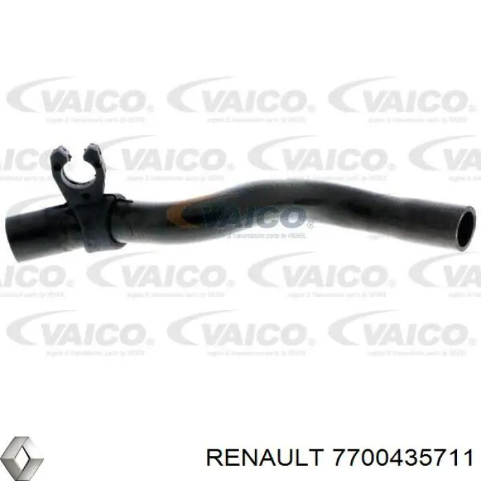 7700435711 Renault (RVI) tubería de radiador arriba