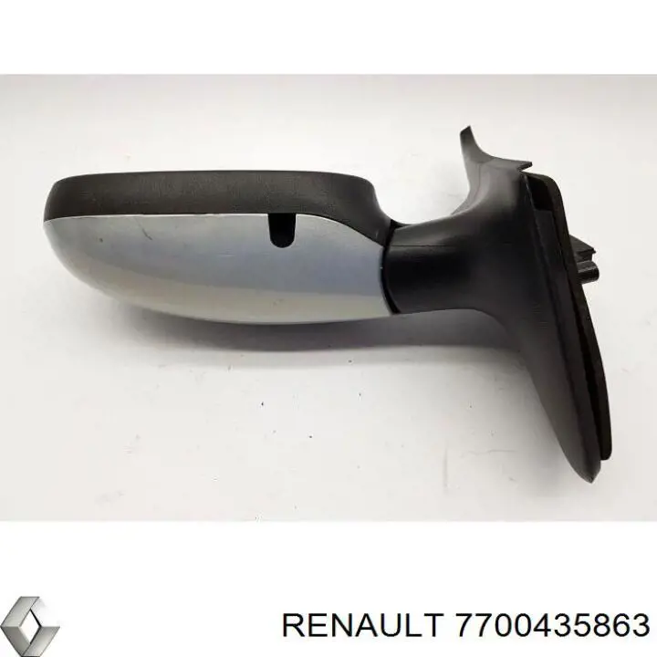 7700435863 Renault (RVI) espejo retrovisor izquierdo