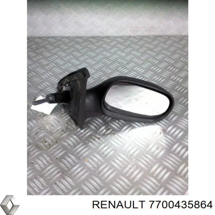 Retrovisor exterior derecho Renault (RVI) 7700435864
