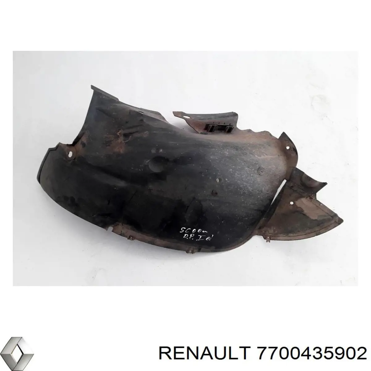Guardabarros interior derecho, aleta delantera Renault (RVI) 7700435902 precio, desde 23,91 EUR