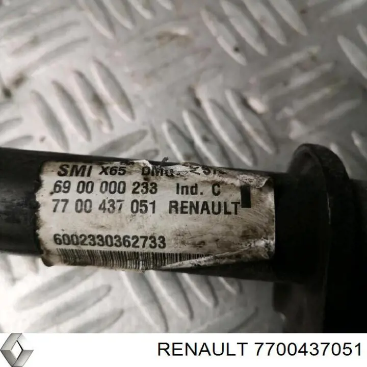 7700437051 Renault (RVI) cremallera de dirección