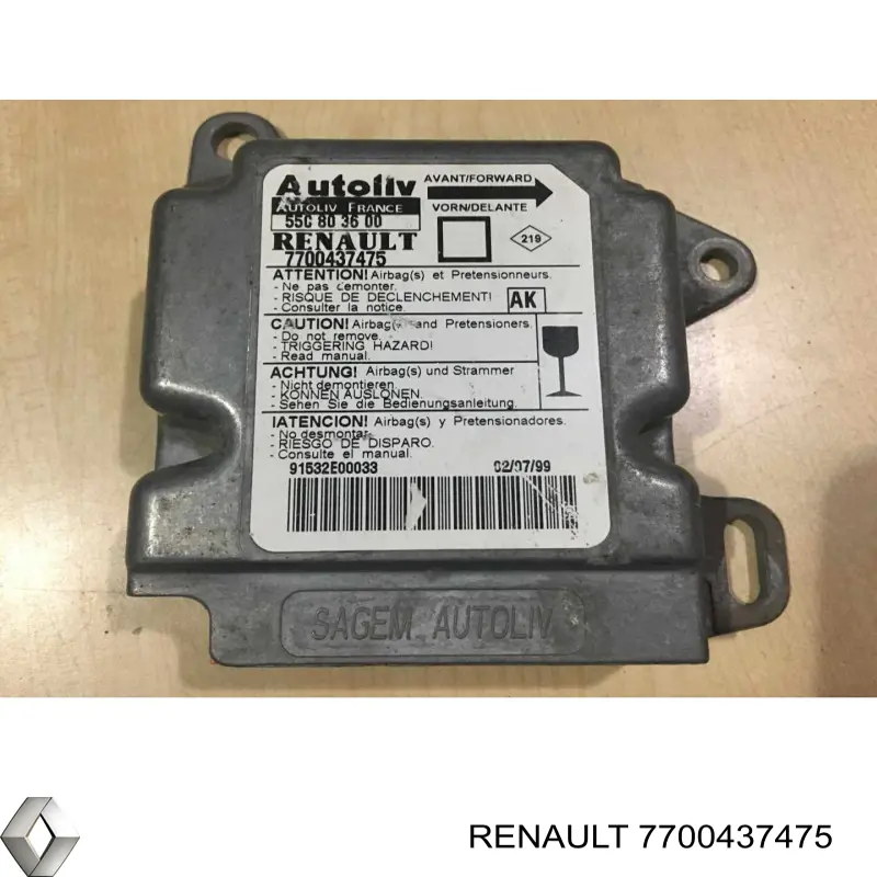 Comprar 7700437475 Renault (RVI) 