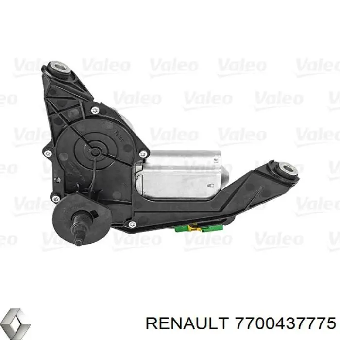Motor limpiaparabrisas luna trasera Renault (RVI) 7700437775