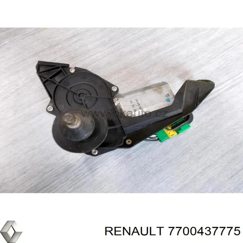 Comprar 7700437775 Renault (RVI) Motor limpiaparabrisas, trasera