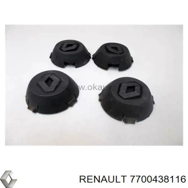 Tapacubo Renault (RVI) 7700438116 precio, desde 7,24 EUR