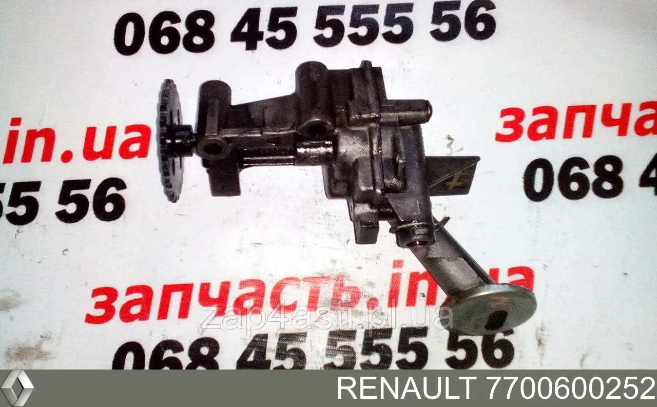 7700600252 Renault (RVI) bomba de aceite