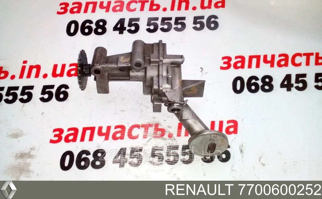Comprar 7700600252 Renault (RVI) Bomba De Aceite