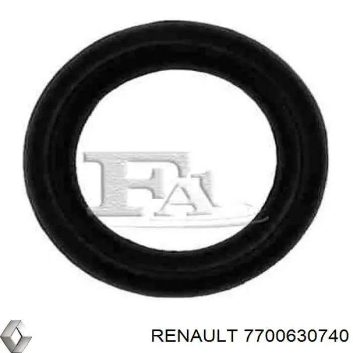 7700630740 Renault (RVI) soporte, silenciador