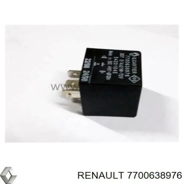 Comprar 7700638976 Renault (RVI) Relé de intermitentes