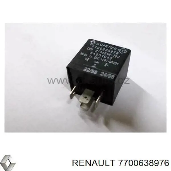 7700638976 Renault (RVI) Intermitente de espejo