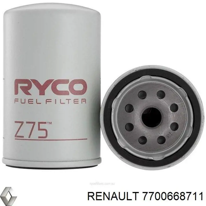 7700668711 Renault (RVI) filtro combustible