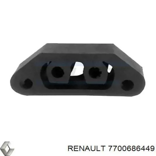 Almohadilla de tope silenciador Renault (RVI) 7700686449 precio, desde 1,33 EUR