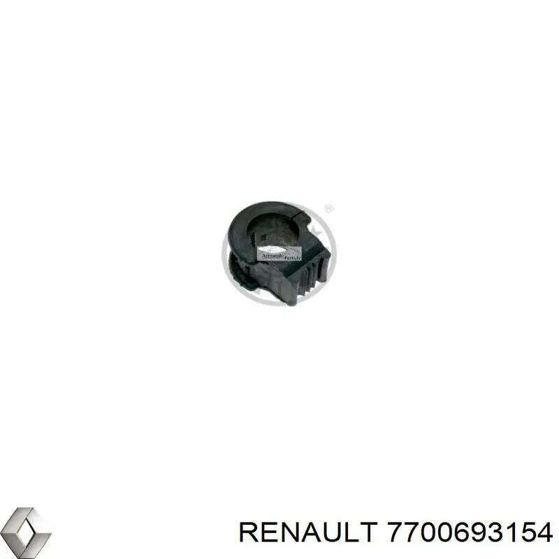 7700693154 Renault (RVI) soporte de estabilizador delantero exterior