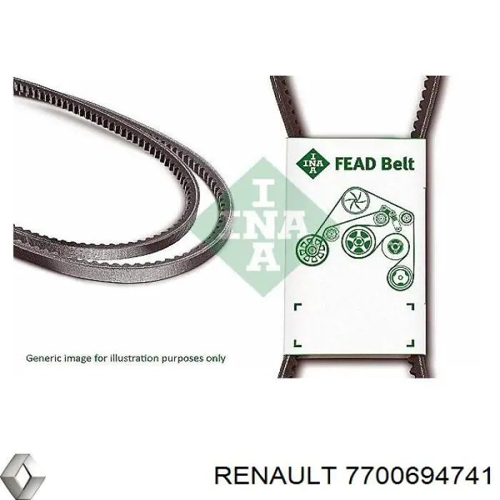 Comprar 7700749099 Renault (RVI) Correa trapezoidal