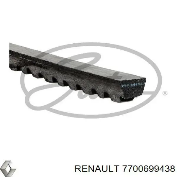 7700699438 Renault (RVI) correa trapezoidal