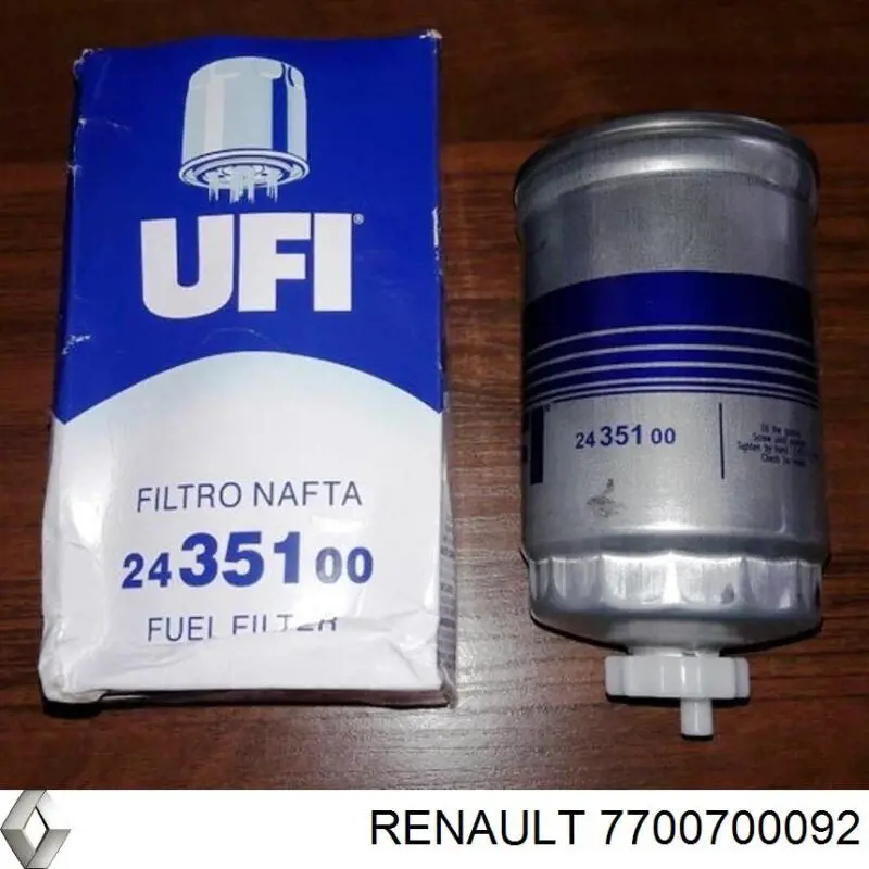Filtro combustible Renault (RVI) 7700700092 precio, desde 5,91 EUR