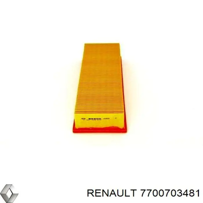 7700703481 Renault (RVI) filtro de aire