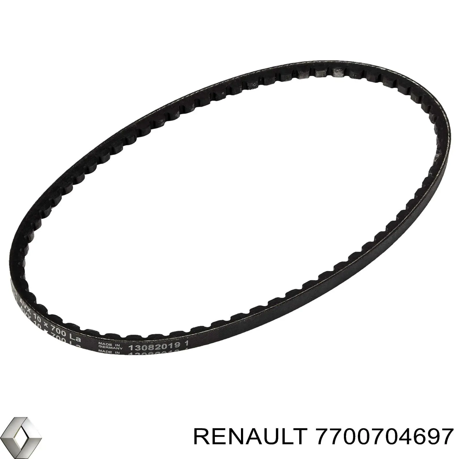 7700704697 Renault (RVI) correa trapezoidal