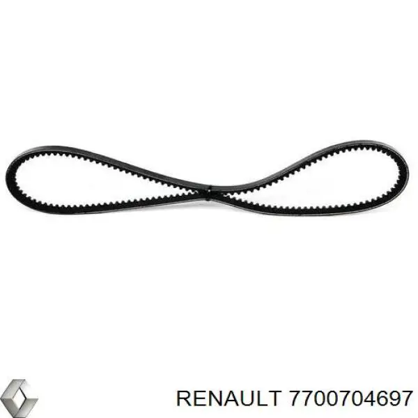 7700704697 Renault (RVI) Correa poly v