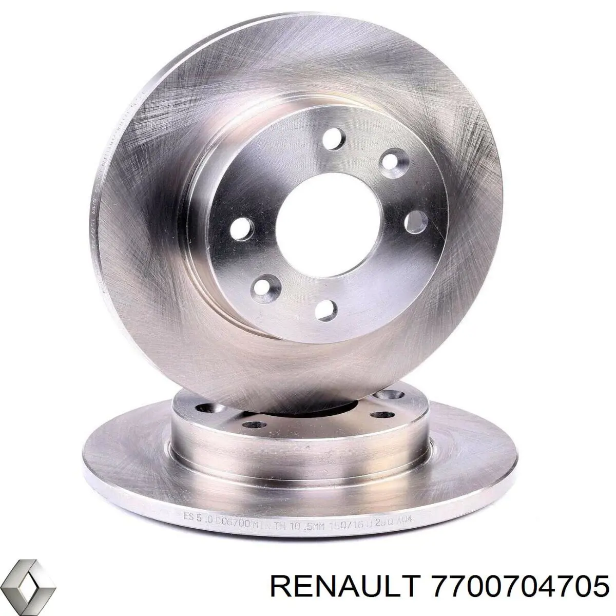 7700704705 Renault (RVI) disco de freno delantero