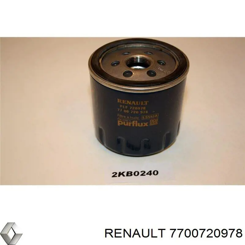 Comprar 7700720978 Renault (RVI) Filtros de aceite